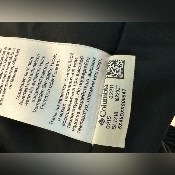 Columbia Omni Heat full zip hooded Women’s Navy blue Jacket sz XS - Picture 10 of 11